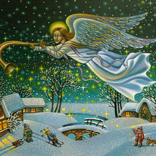 Схема вышивки «Волшебное Рождество»