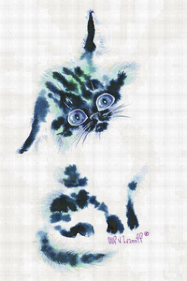 Серия "Интересные кошки" - животные, кошки - предпросмотр