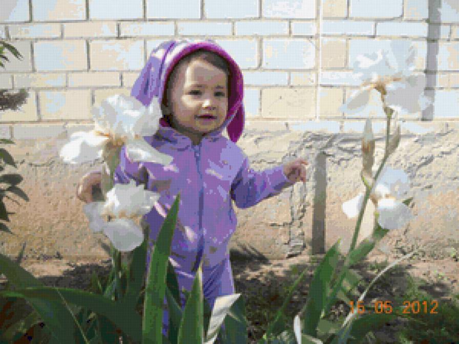 Настюшка - зайка, ребенок, девочка - предпросмотр