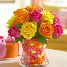 Схема вышивки «Цветы»