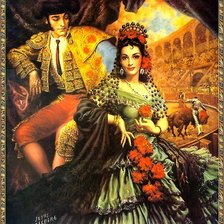 Схема вышивки «Художник Jesus Helguera 10»