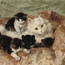 Схема вышивки «животные»