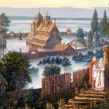 Схема вышивки «Русь»