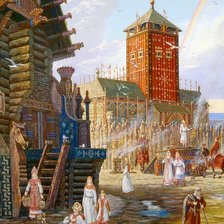 Схема вышивки «Русь»