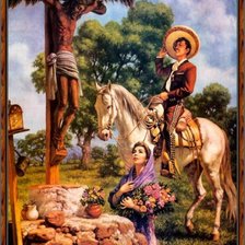 Схема вышивки «Художник Jesus Helguera 17»