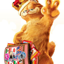 Схема вышивки «Гарфилд»