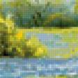 Предпросмотр схемы вышивки «Васильковое море» (№103713)