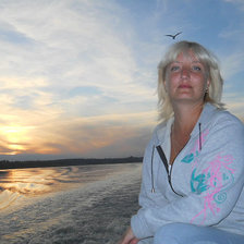 Схема вышивки «Катюша на закате»