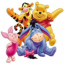 Схема вышивки «Вини-Пух и все, все, все...»