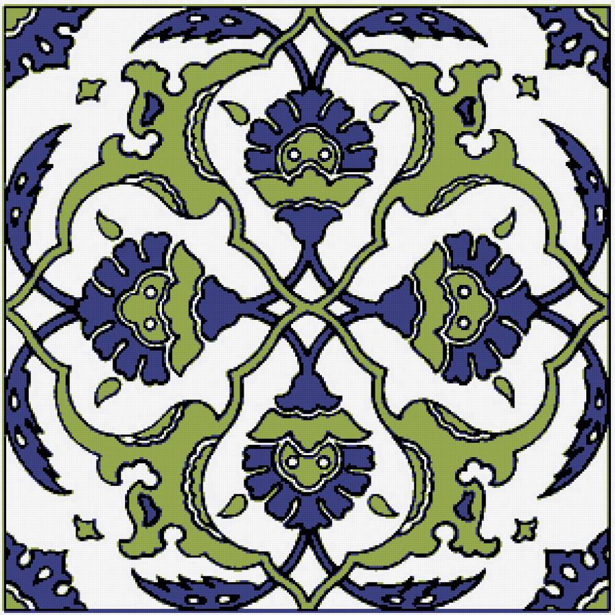 Подушка. - узор, орнамент - предпросмотр