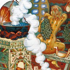 Схема вышивки «В бане»