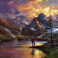 Схема вышивки «картина  т.к.»