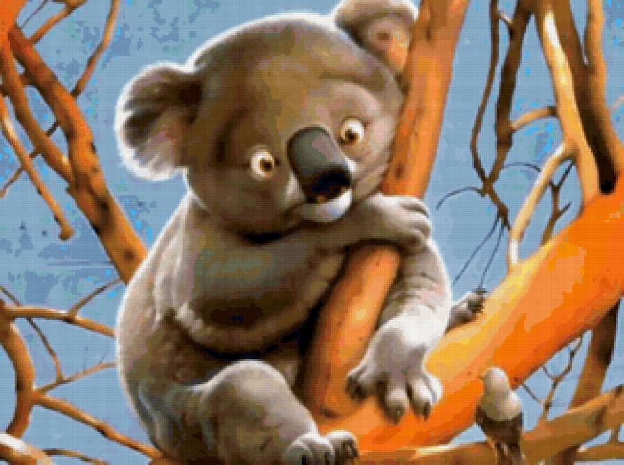 Серия "Детское" - медведи, коалы, животные - предпросмотр