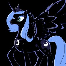 Схема вышивки «Луна»