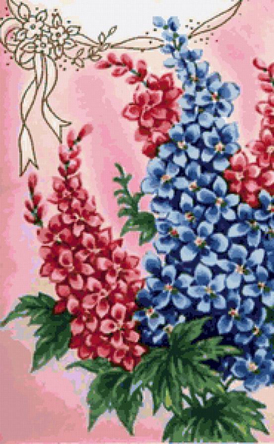 Цветы - открытки, ретро, нежные лепестки, лето, флора, цветы - предпросмотр