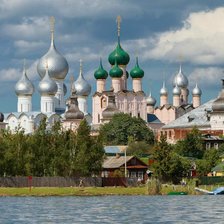 Схема вышивки «храм»