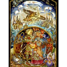 Схема вышивки «сказка»