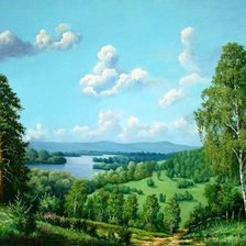 Схема вышивки «Красота природы»