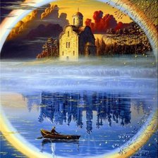 Схема вышивки «Паралель. По картине художника.»