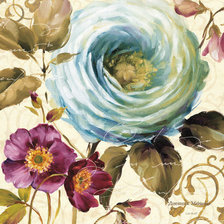 Схема вышивки «Цветочный винтаж»