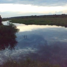 Схема вышивки «река»