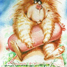 Смешной кот