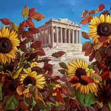 Схема вышивки «Серия "Пейзажи"»