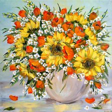 Схема вышивки «Серия "Букет"»