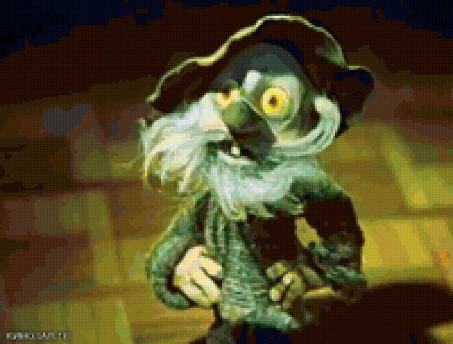 Дядюшка Ау - открытка, мультяшки - предпросмотр