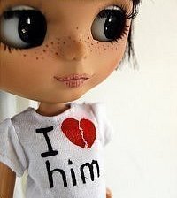 Схема вышивки «кукла»