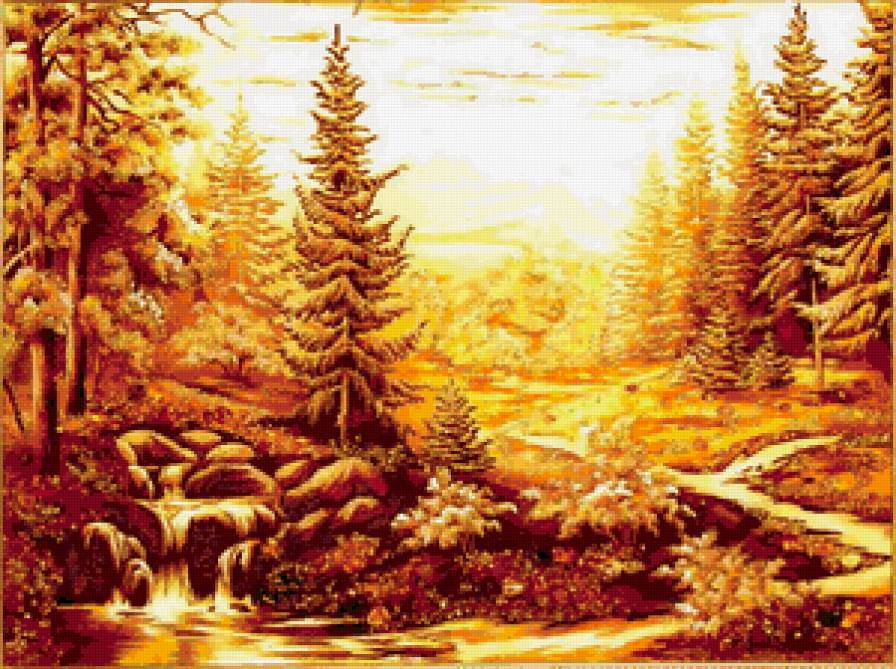 Пейзаж - пейзаж, живопись - предпросмотр