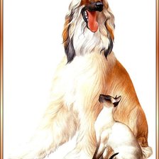 Схема вышивки «Друзья»