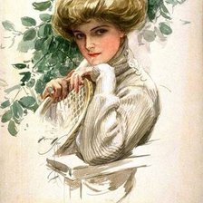 Схема вышивки «Серия "Портрет"»