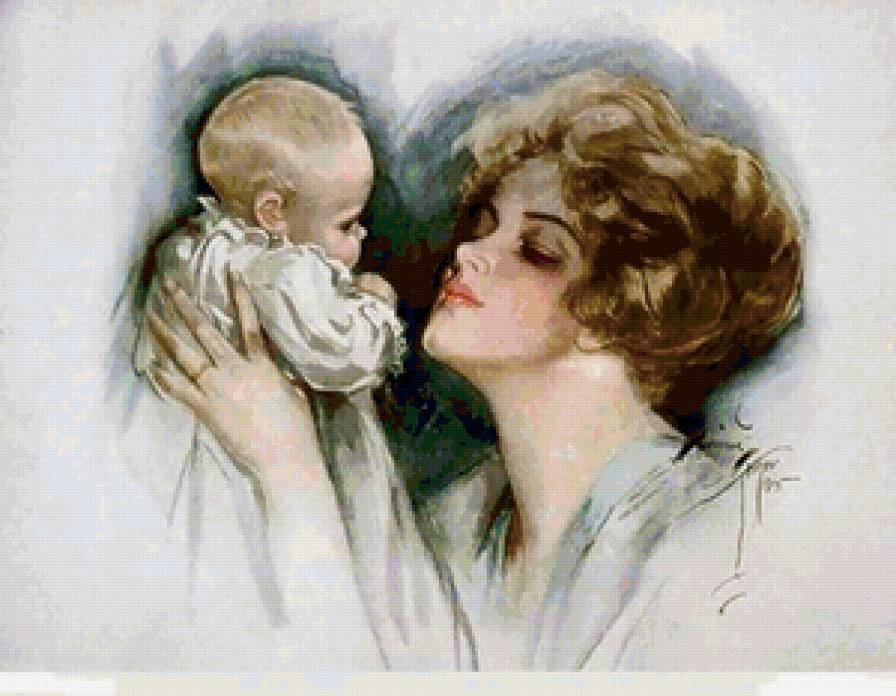 Серия "Портрет" - девушка, дети - предпросмотр