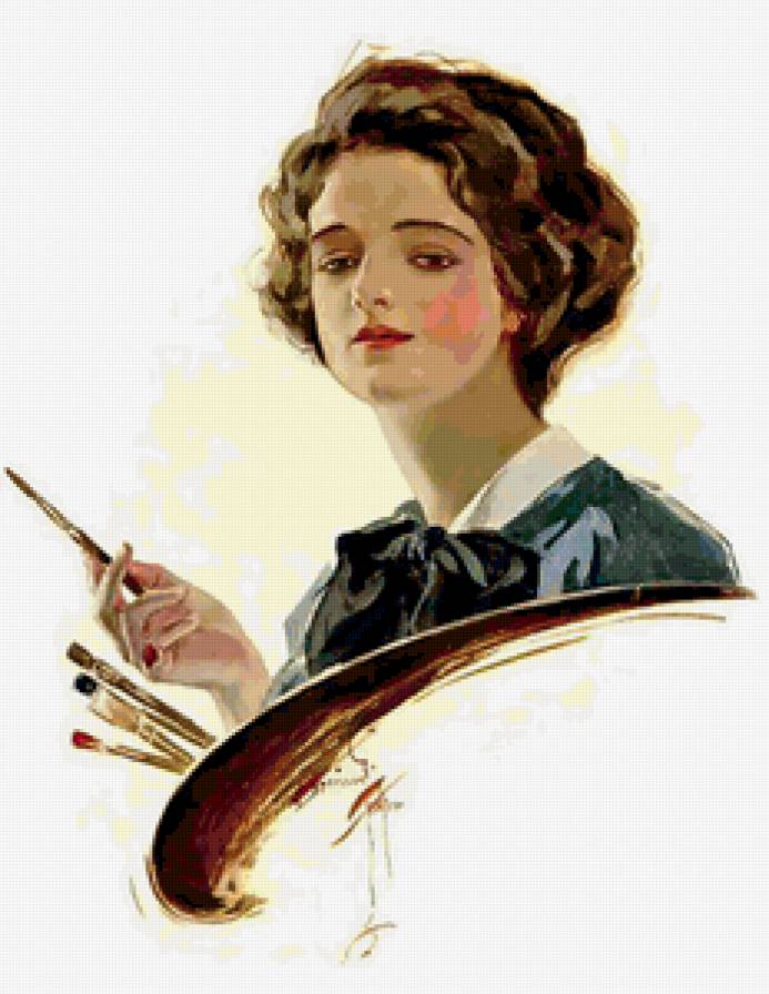 Серия "Портрет" - девушка - предпросмотр