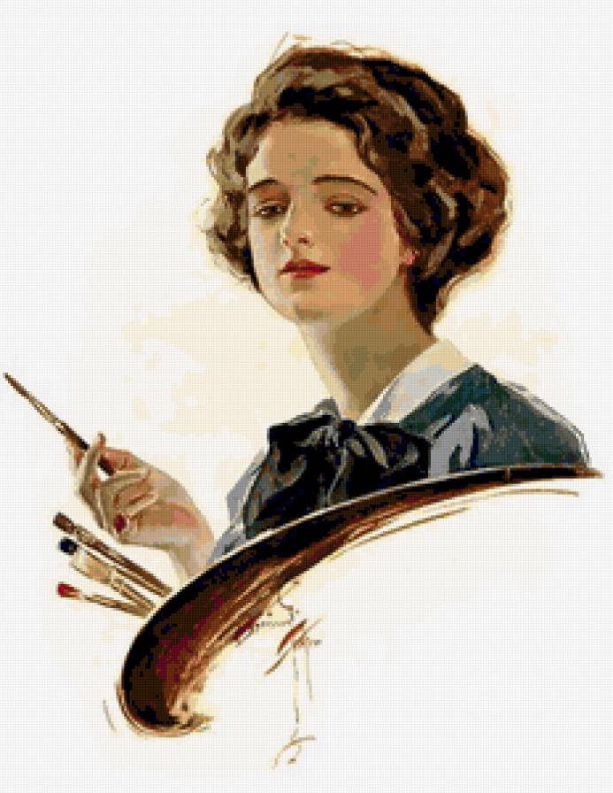 Серия "Портрет" - девушка - предпросмотр