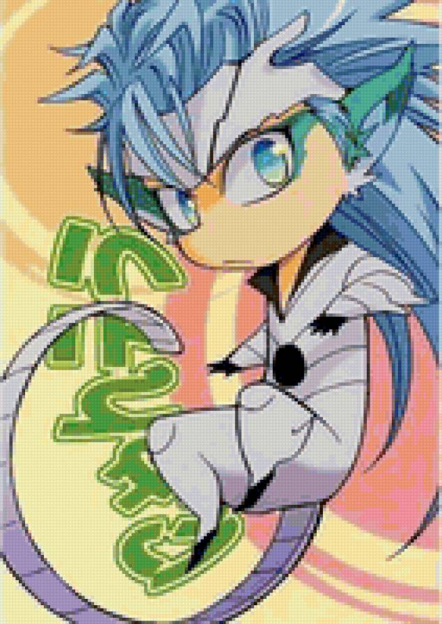 Няшка - арранкар, блич, гриммджоу, отбеливатель - предпросмотр