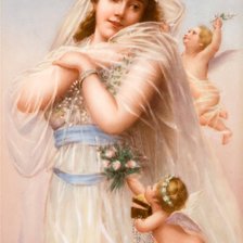 Схема вышивки «Ангелы»