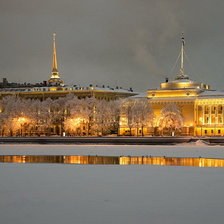 Схема вышивки «Петербург»