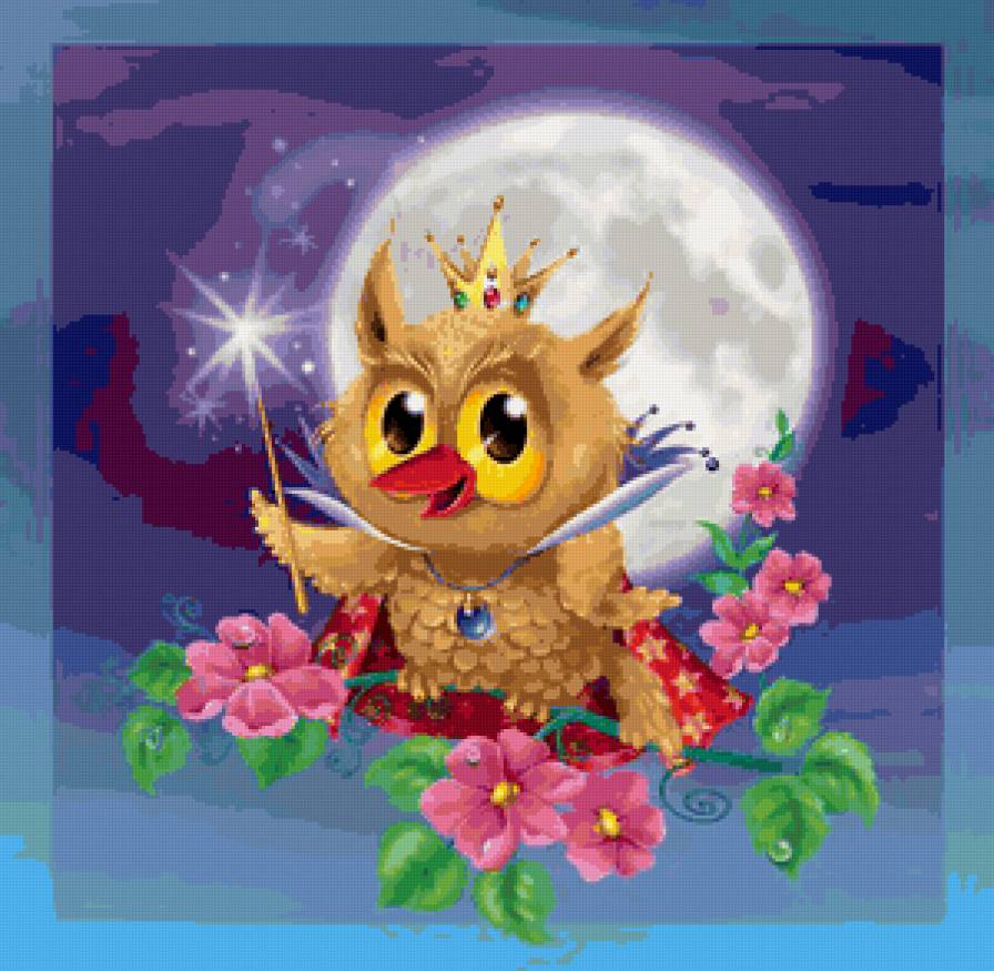 совенок - детям, подушка - предпросмотр