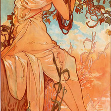 Схема вышивки «Альфонс Муха»