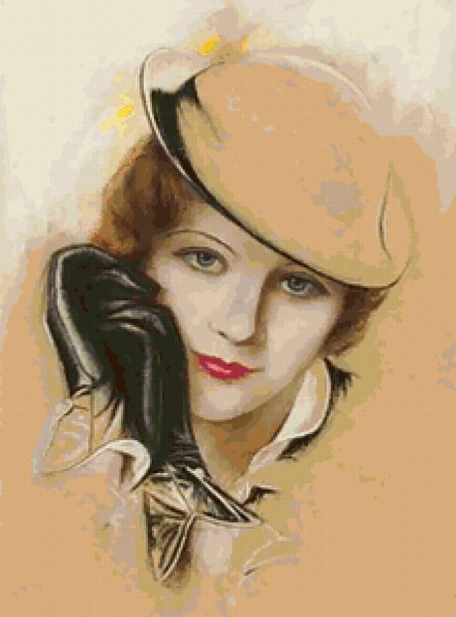 Портрет дамы - портрет - предпросмотр