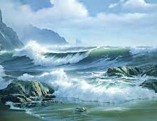 Схема вышивки «Прибой»