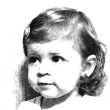 Схема вышивки «Девочка моя»