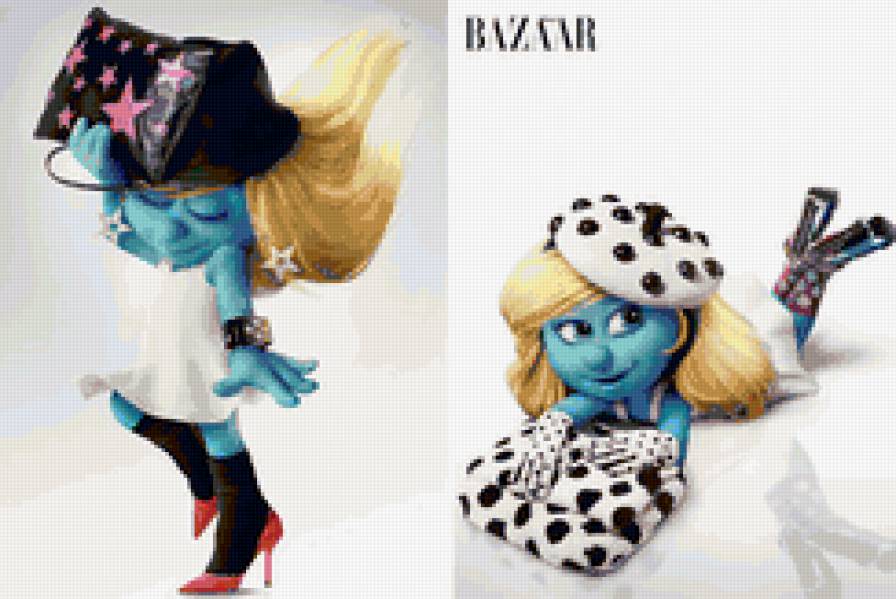 красотка - мультяшка - предпросмотр