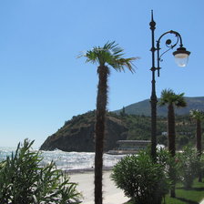 Схема вышивки «Крым. Партенит»