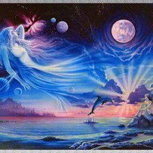 Схема вышивки «фентези»