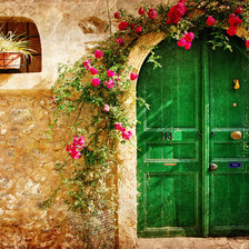 Схема вышивки «дверь»