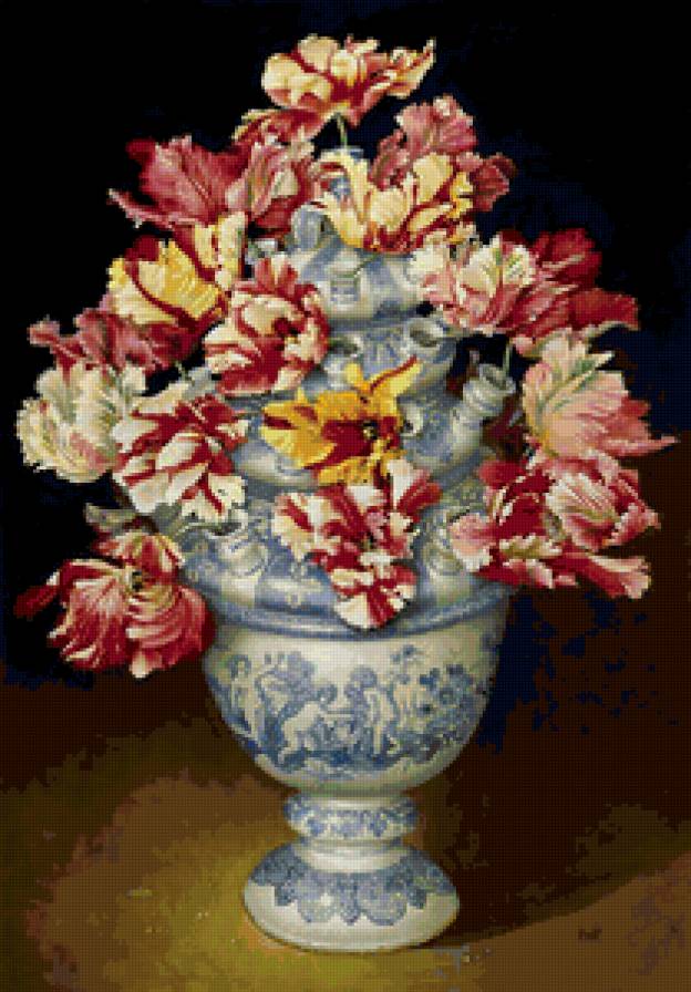 Серия "Букет" - букет, цветы, тюльпаны - предпросмотр