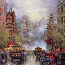 Схема вышивки «Серия "Городской пейзаж"»